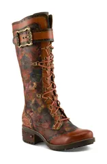 スプリングステップ レディース シューズ ブーツ・レインブーツ LArtiste by Spring Step Kisha Fall Knee High Boot Camel Multi キャメル