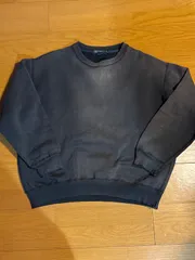 90s 鬼フェード　サンフェード　ラルフローレン　RALPH LAUREN　襤褸　ブラック　スウェット　トレーナー