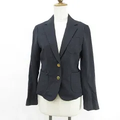 ザ・スーツカンパニー THE SUIT COMPANY ジャケット テーラードジャケット シングル 2B ウール 総裏 紺 ネイビー 38