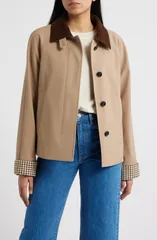 ロンドンフォグ レディース アウター ジャケット・ブルゾン London Fog Wateresistant Jacket British Khaki カーキのサムネイル