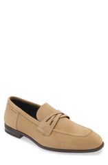 スチュアート ワイツマン メンズ シューズ ローファー Stuart Weitzman Simon Crisscross Loafer Beige ベージュ