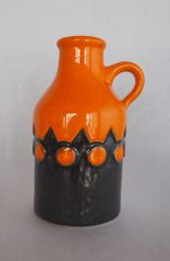 fat lava kreutz keramik 12cm 花瓶 ビンテージ - メルカリ