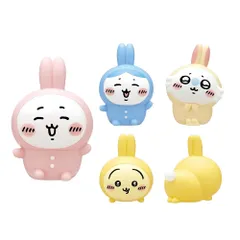 ちいかわ ソフビフィギュア4 全4種セット フルコンプ ガチャ ガチャガチャ カプセルトイ フィギュア かわいい ハチワレ うさぎ