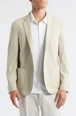 スコットバーバー メンズ アウター ジャケット・ブルゾン コート Scott Barber Sono Travel Sport Coat Khaki カーキ