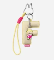 POP MART ラブブ Pin for Love アルファベット キーホルダー (F) 新品