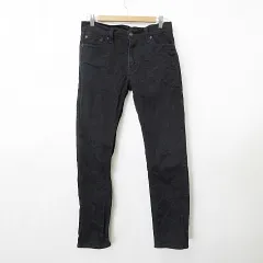 リーバイス Levi's デニム ジーンズ パンツ ロング ストレッチ 綿 黒 ブラック 30