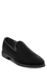 アレン エドモンズ メンズ シューズ サンダル Allen Edmonds Robinson Smoking Slipper Black Velvet ブラック