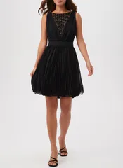 トリーナターク レディース トップス ワンピース Trina Turk Zathar Dress Black ブラック