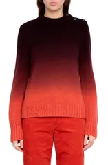 ザディグ エ ヴォルテール レディース アウター パーカー・スウェット クルーネック セーター Zadig Voltaire Malty Dip Dye Cashmere Crewneck Sweatのサムネイル