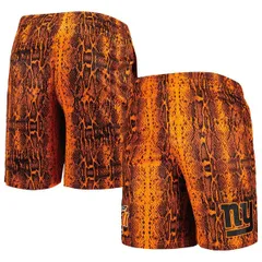 ニューエラ メンズ ボトムス ハーフパンツ・ショーツ ショートパンツ Mens New Era Orange New York Giantsummer Pop Shorts Orange オレンジのサムネイル