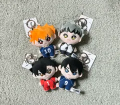 (セット) ハイキュー ぬいぐるみ キーホルダー 黒尾鉄朗 木兎光太郞 日向翔陽 影山飛雄