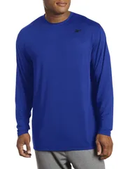 リーボック メンズ トップス シャツ Reebok Long Sleeve Base Layer Top Cobalt コバルトのサムネイル