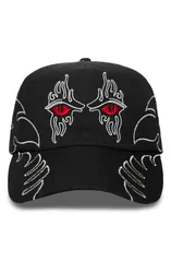 プレジャーズ メンズ アクセサリー 帽子 キャップ PLEASURES Afterlife Snapback Baseball Cap Black ブラックのサムネイル