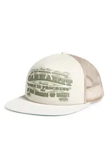 カーハート メンズ アクセサリー 帽子 Carhartt Work In Progress 3 One 3 Adjustable Trucker Hat Wax