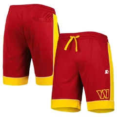 スターター メンズ ボトムス ハーフパンツ・ショーツ ショートパンツ Menstarter Burgundy Washington Commanders Fan Favorite Shorts Burのサムネイル
