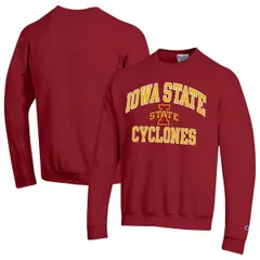 チャンピオン メンズ アウター パーカー・スウェット シャツ Mens Champion Cardinal Iowa State Cyclones High Motor Pullover Sweatshirt Cardinal