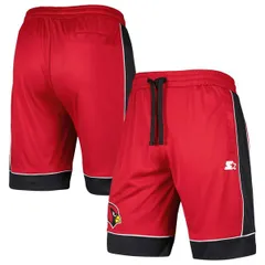 スターター メンズ ボトムス ハーフパンツ・ショーツ ショートパンツ Menstarter Cardinal Arizona Cardinals Fan Favorite Shorts Cardinaのサムネイル