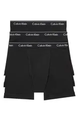 カルバンクライン メンズ アンダーウェア ボクサーパンツ コットン Calvin Klein Classics 3Pack Cotton Boxer Briefs Black ブラック