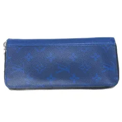 ルイヴィトン LOUIS VUITTON タイガラマ モノグラム ジッピーウォレット ヴェルティカル M30447 長財布 ロングウォレット ラウンドファスナー コバルトブルー ☆AA★ 0105