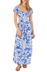 ハーレー レディース トップス ワンピース フラワー柄 プリント マキシ フラワー Hurley Paloma Floral Print Maxi Dress Hydroのサムネイル