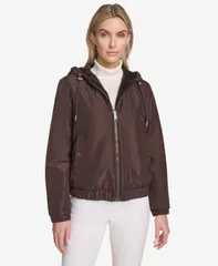 【送料無料】 アンドリューマーク レディース ジャケット・ブルゾン アウター Womens Dalby Reversible HoodieStyle Jacket Carob