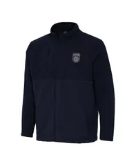【送料無料】 アンティグア メンズ ジャケット・ブルゾン アウター Mens Navy San Diego FC Daily Fused FullZip Jacket Navy