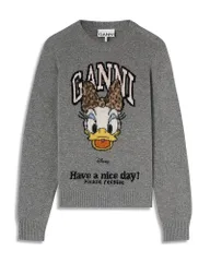 ガニー レディース アウター ニット・セーター クルーネック GANNI Daisy Duck Crewneck Sweater Palomaのサムネイル