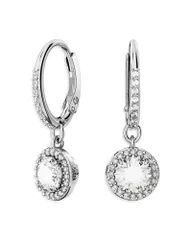 スワロフスキー レディース アクセサリー ピアス・イヤリング Swarovski Unangelicrystal Cubic Zirconia Drop Earringsilver シルバー