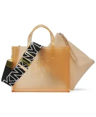 【送料無料】 ダナ キャラン ニューヨーク レディース トートバッグ バッグ Hadlee Small Tote Bag Buttercreamのサムネイル