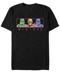 피프스 선 남성 탑스 티셔츠 Fifth Sun Star Wars Mens Episode IX First Order Pop Art Panel Tshirt Black 블랙