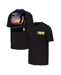 【送料無料】 アウタースタッフ メンズ Tシャツ トップス Mens Black 2026 FIFA World Cup Los Angeles Host City Poster Graphic TShirt Black