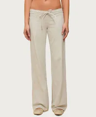 【送料無料】 アディクテッド レディース カジュアルパンツ ボトムス Womens Claudia Straight Leg Pants Graymelange