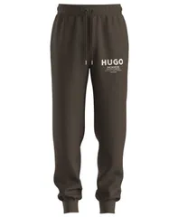 【送料無料】 ヒューゴボス メンズ カジュアルパンツ ボトムス Mens Nevez Drawstring Pants Dark Brownのサムネイル