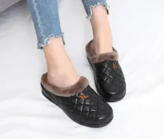 レディース 冬 ファースリッパ