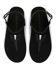 ソフィアウェブスター レディース シューズ サンダル Sophia Webster Womens Vanessa Jelly T Strap Sandals Black ブラックのサムネイル
