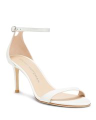スチュアート ワイツマン レディース シューズ サンダル Stuart Weitzman Womens Nudist II 75 Sandals White ホワイト