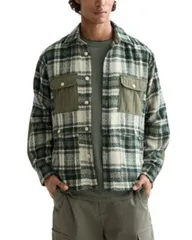 スコッチアンドソーダ メンズ アウター ジャケット・ブルゾン リラックスフィット シャツ Scotch Soda Relaxed Fit Button Front Shirt Jackethyme Cのサムネイル
