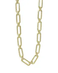 ラゴス レディース アクセサリー ネックレス・チョーカー・ペンダントトップ レース LAGOS 18K Yellow Gold Link Necklace 18 Gold ゴールド