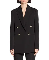 ランバン レディース アウター ジャケット・ブルゾン ジャケット Lanvin DoubleBreasted Jacket Black ブラックのサムネイル