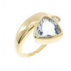アクアマリン3.09ct. &ダイヤ0.86ct.&プラチナ900リング - メルカリ