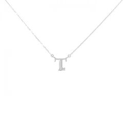 美品〉K10 ネックレス ダイヤモンド イニシャル T J - メルカリ