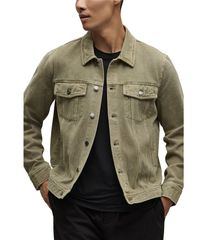 ベアフットドリームス メンズ アウター ジャケット・ブルゾン ジャケット Barefoot Dreams Malibu CollectionR Mens Brushed Twill Jacket Military