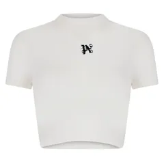 パーム・エンジェルス レディース トップス Tシャツ PALM ANGELS Palm PA Baby Tee Ld44 White ホワイトのサムネイル