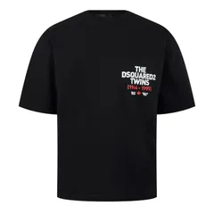 ディースクエアード メンズ トップス Tシャツ Dsquared2 Loose Fit Tee Black ブラック