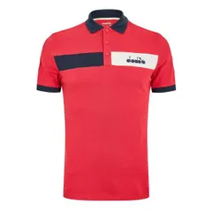 ディアドラ メンズ トップス ポロシャツ Diadora Polo Statement Ss Roma 2019 Bia Mens Red レッドのサムネイル