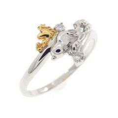 ケイウノ Pt くまのプーさん 0.3ct ダイヤモンド リング 9号 - メルカリ