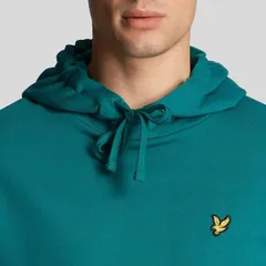 ライルアンドスコット メンズ アウター パーカー・スウェット Lyle and Scott Pullover Hoodie Green グリーンのサムネイル