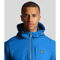 ライルアンドスコット メンズ アウター ジャケット・ブルゾン Lyle and Scott Softshell Jacket Blue ブルーのサムネイル