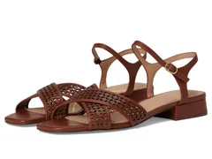 コールハーン レディース シューズ ヒール サンダル Cole Haan Patie Sandals Dark Cuoio Perforated Leather