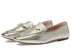 コールハーン レディース シューズ スリッポン・ローファー Cole Haan York Bow Loafer Gold Leather ゴールド